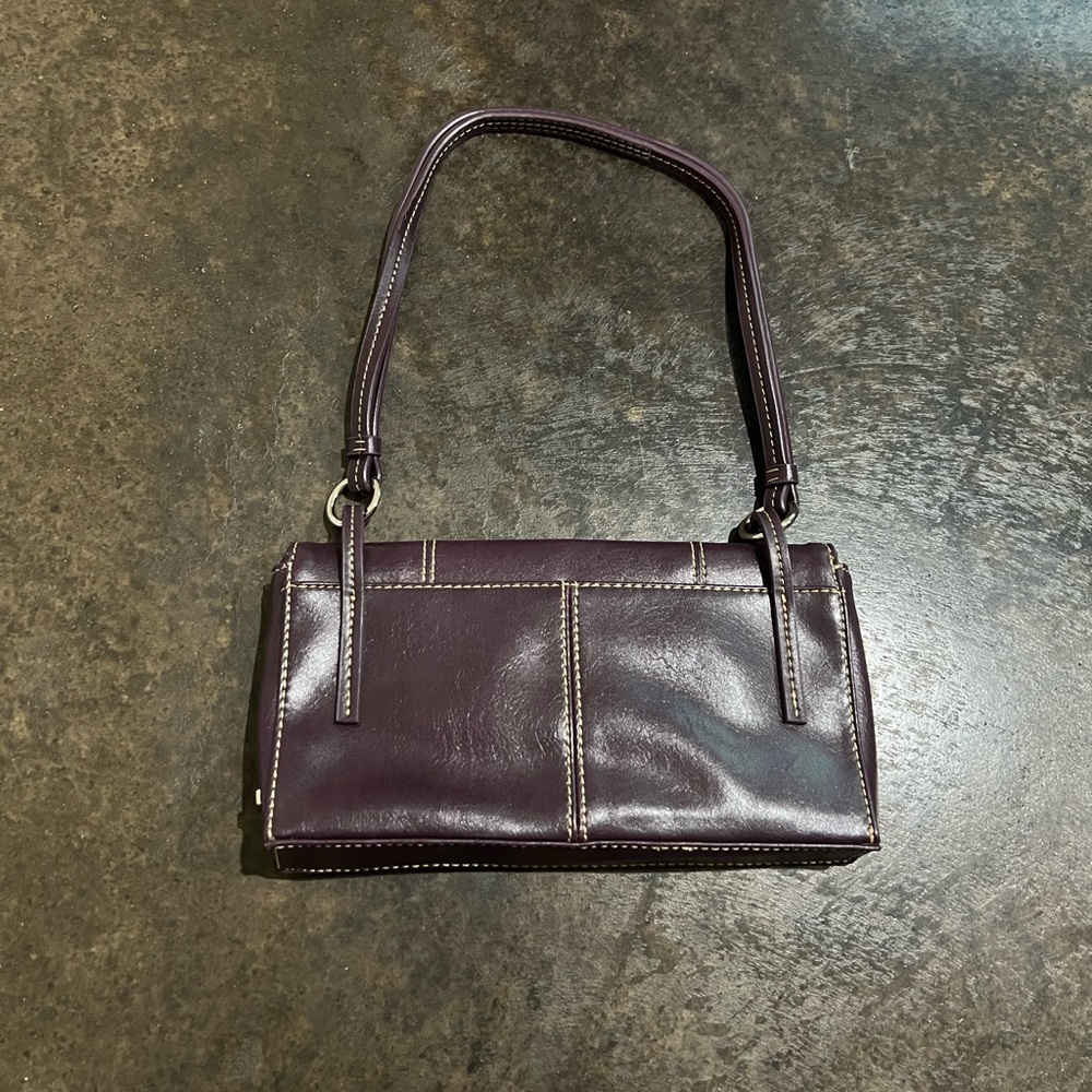 Nine West Dark Purple Shoulder Bag